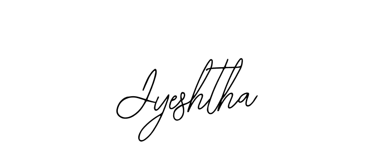 You should practise on your own different ways (Bearetta-2O07w) to write your name (Jyeshtha) in signature. don't let someone else do it for you. Jyeshtha signature style 12 images and pictures png