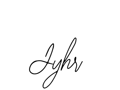 The best way (Bearetta-2O07w) to make a short signature is to pick only two or three words in your name. The name Jyhr include a total of six letters. For converting this name. Jyhr signature style 12 images and pictures png