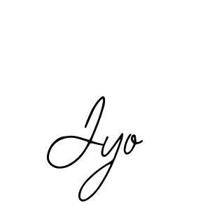 How to make Jyo name signature. Use Bearetta-2O07w style for creating short signs online. This is the latest handwritten sign. Jyo signature style 12 images and pictures png