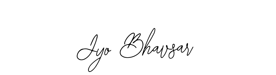 How to Draw Jyo Bhavsar signature style? Bearetta-2O07w is a latest design signature styles for name Jyo Bhavsar. Jyo Bhavsar signature style 12 images and pictures png