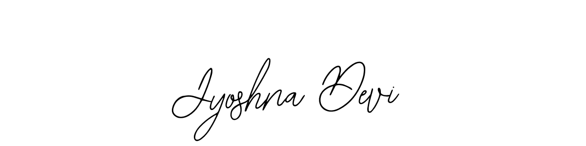 Use a signature maker to create a handwritten signature online. With this signature software, you can design (Bearetta-2O07w) your own signature for name Jyoshna Devi. Jyoshna Devi signature style 12 images and pictures png