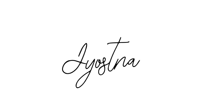 Design your own signature with our free online signature maker. With this signature software, you can create a handwritten (Bearetta-2O07w) signature for name Jyostna. Jyostna signature style 12 images and pictures png