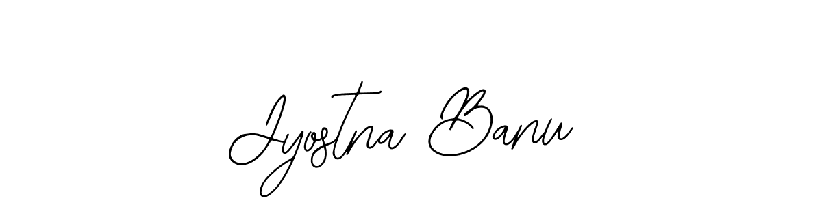 Design your own signature with our free online signature maker. With this signature software, you can create a handwritten (Bearetta-2O07w) signature for name Jyostna Banu. Jyostna Banu signature style 12 images and pictures png