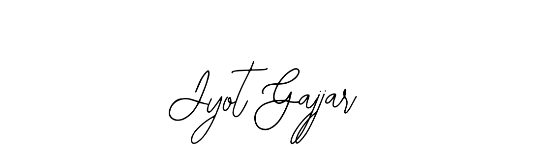 Similarly Bearetta-2O07w is the best handwritten signature design. Signature creator online .You can use it as an online autograph creator for name Jyot Gajjar. Jyot Gajjar signature style 12 images and pictures png