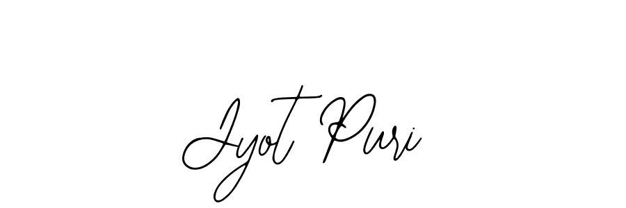 Jyot Puri stylish signature style. Best Handwritten Sign (Bearetta-2O07w) for my name. Handwritten Signature Collection Ideas for my name Jyot Puri. Jyot Puri signature style 12 images and pictures png