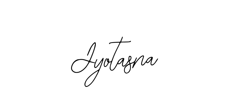 Use a signature maker to create a handwritten signature online. With this signature software, you can design (Bearetta-2O07w) your own signature for name Jyotasna. Jyotasna signature style 12 images and pictures png