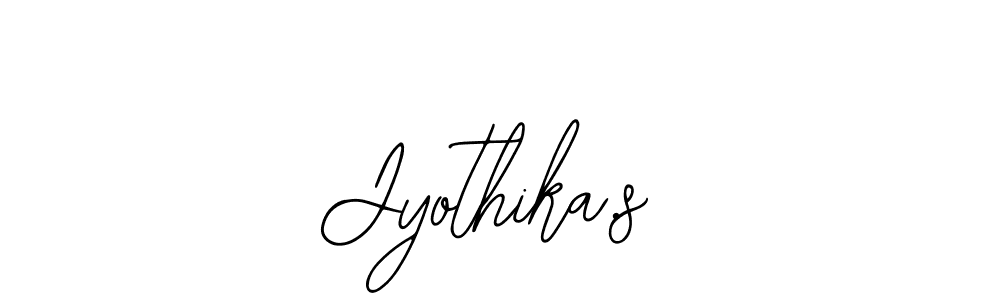 How to make Jyothika.s signature? Bearetta-2O07w is a professional autograph style. Create handwritten signature for Jyothika.s name. Jyothika.s signature style 12 images and pictures png