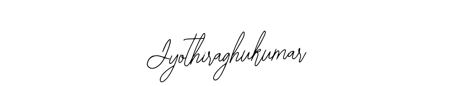 How to make Jyothiraghukumar name signature. Use Bearetta-2O07w style for creating short signs online. This is the latest handwritten sign. Jyothiraghukumar signature style 12 images and pictures png