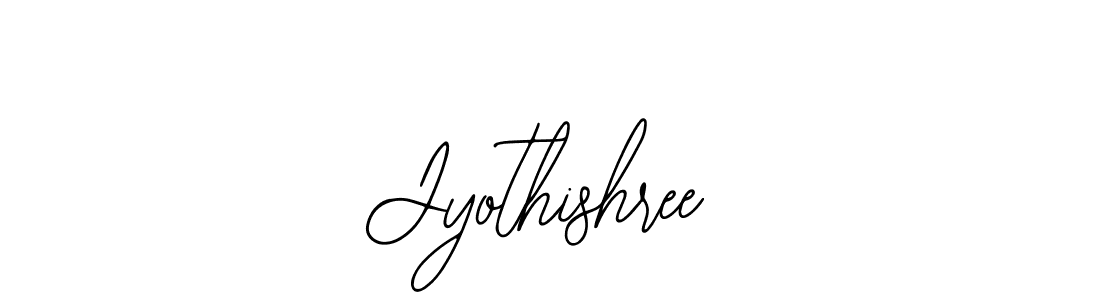 You should practise on your own different ways (Bearetta-2O07w) to write your name (Jyothishree) in signature. don't let someone else do it for you. Jyothishree signature style 12 images and pictures png