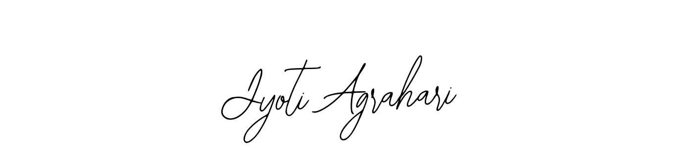 It looks lik you need a new signature style for name Jyoti Agrahari. Design unique handwritten (Bearetta-2O07w) signature with our free signature maker in just a few clicks. Jyoti Agrahari signature style 12 images and pictures png