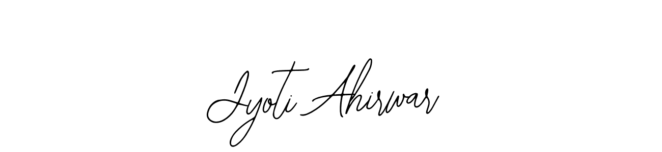 It looks lik you need a new signature style for name Jyoti Ahirwar. Design unique handwritten (Bearetta-2O07w) signature with our free signature maker in just a few clicks. Jyoti Ahirwar signature style 12 images and pictures png