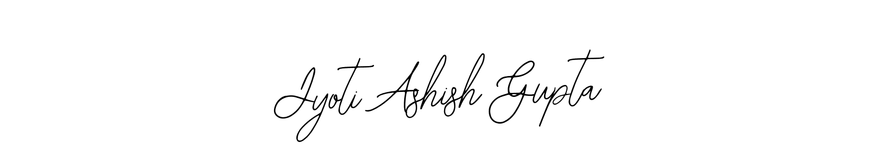 How to Draw Jyoti Ashish Gupta signature style? Bearetta-2O07w is a latest design signature styles for name Jyoti Ashish Gupta. Jyoti Ashish Gupta signature style 12 images and pictures png