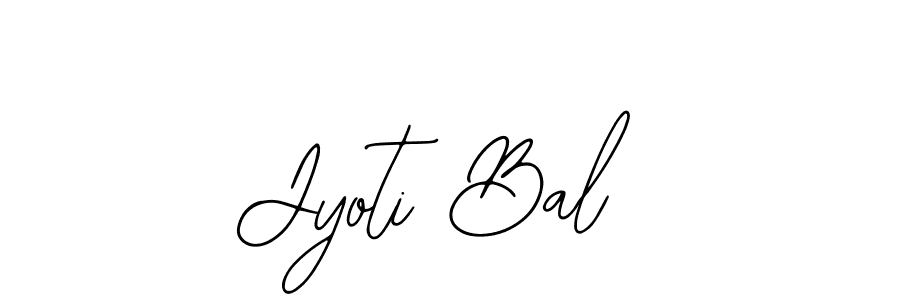 Make a beautiful signature design for name Jyoti Bal. Use this online signature maker to create a handwritten signature for free. Jyoti Bal signature style 12 images and pictures png