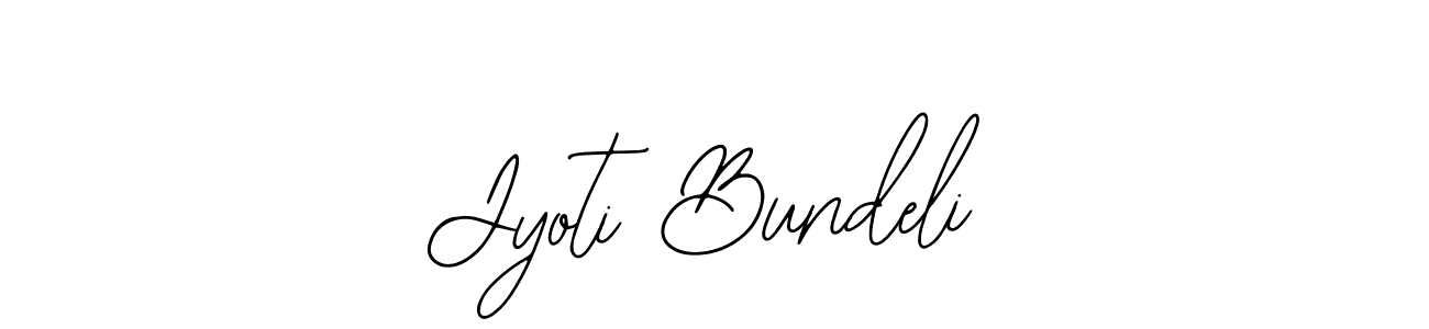Create a beautiful signature design for name Jyoti Bundeli. With this signature (Bearetta-2O07w) fonts, you can make a handwritten signature for free. Jyoti Bundeli signature style 12 images and pictures png
