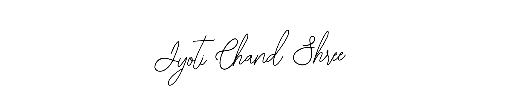 Make a beautiful signature design for name Jyoti Chand Shree. Use this online signature maker to create a handwritten signature for free. Jyoti Chand Shree signature style 12 images and pictures png