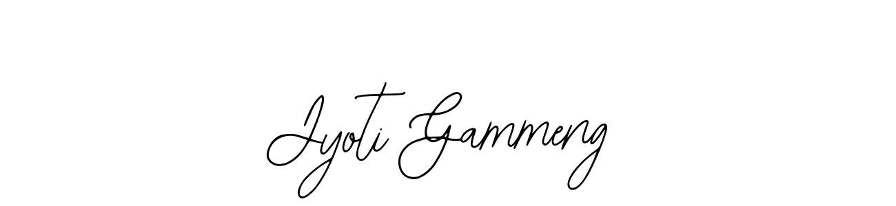 How to Draw Jyoti Gammeng signature style? Bearetta-2O07w is a latest design signature styles for name Jyoti Gammeng. Jyoti Gammeng signature style 12 images and pictures png