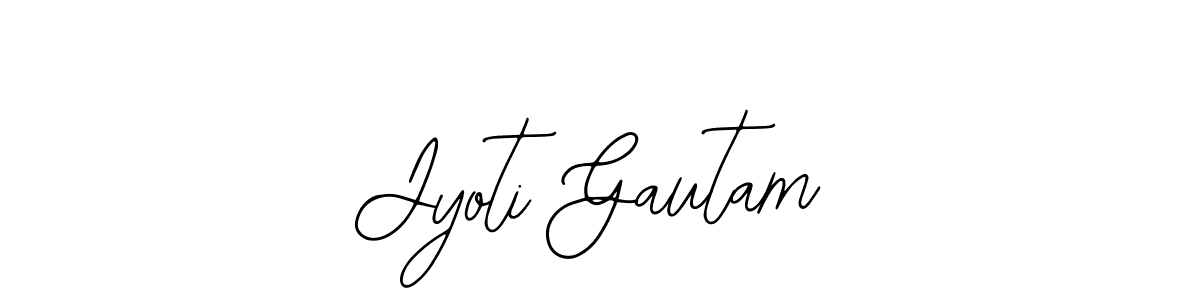 Similarly Bearetta-2O07w is the best handwritten signature design. Signature creator online .You can use it as an online autograph creator for name Jyoti Gautam. Jyoti Gautam signature style 12 images and pictures png