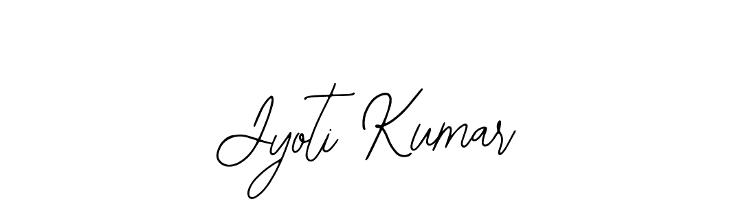 You should practise on your own different ways (Bearetta-2O07w) to write your name (Jyoti Kumar) in signature. don't let someone else do it for you. Jyoti Kumar signature style 12 images and pictures png