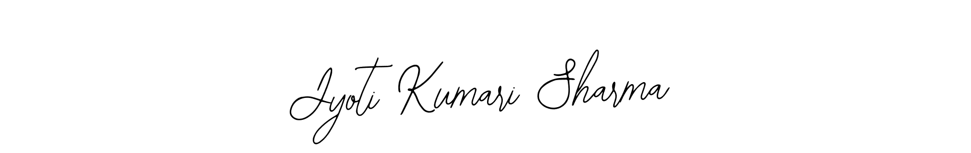 Also You can easily find your signature by using the search form. We will create Jyoti Kumari Sharma name handwritten signature images for you free of cost using Bearetta-2O07w sign style. Jyoti Kumari Sharma signature style 12 images and pictures png