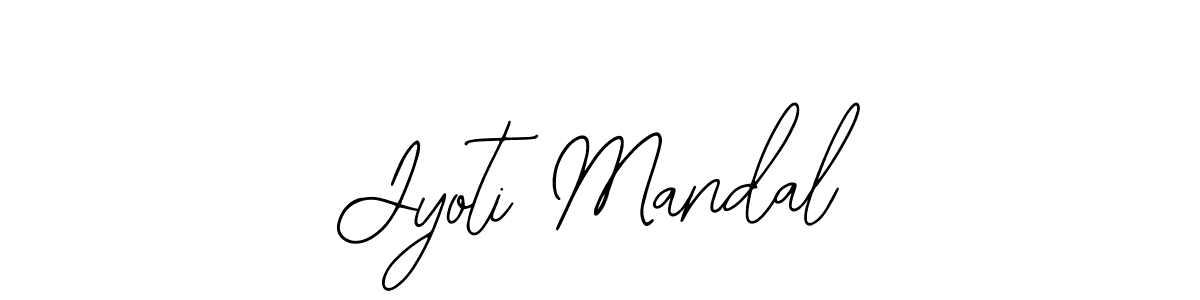 Use a signature maker to create a handwritten signature online. With this signature software, you can design (Bearetta-2O07w) your own signature for name Jyoti Mandal. Jyoti Mandal signature style 12 images and pictures png