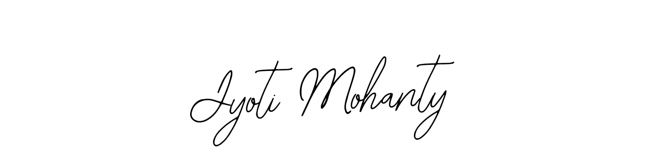 How to make Jyoti Mohanty name signature. Use Bearetta-2O07w style for creating short signs online. This is the latest handwritten sign. Jyoti Mohanty signature style 12 images and pictures png