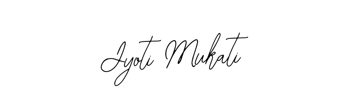 Use a signature maker to create a handwritten signature online. With this signature software, you can design (Bearetta-2O07w) your own signature for name Jyoti Mukati. Jyoti Mukati signature style 12 images and pictures png