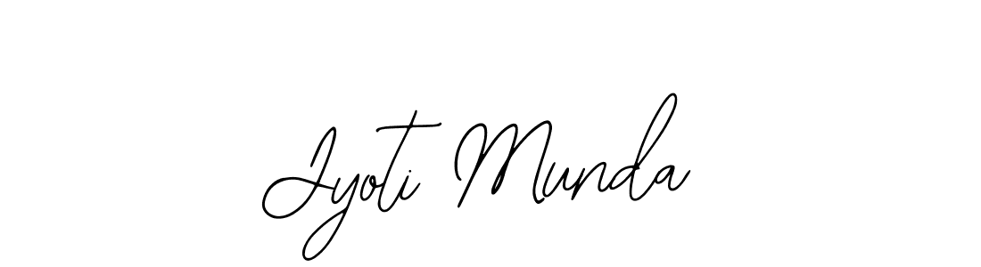 The best way (Bearetta-2O07w) to make a short signature is to pick only two or three words in your name. The name Jyoti Munda include a total of six letters. For converting this name. Jyoti Munda signature style 12 images and pictures png