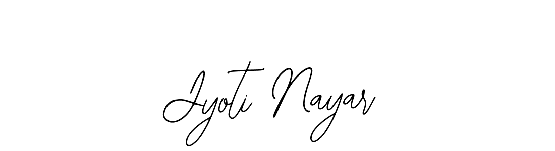 Jyoti Nayar stylish signature style. Best Handwritten Sign (Bearetta-2O07w) for my name. Handwritten Signature Collection Ideas for my name Jyoti Nayar. Jyoti Nayar signature style 12 images and pictures png