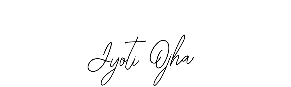 How to make Jyoti Ojha signature? Bearetta-2O07w is a professional autograph style. Create handwritten signature for Jyoti Ojha name. Jyoti Ojha signature style 12 images and pictures png