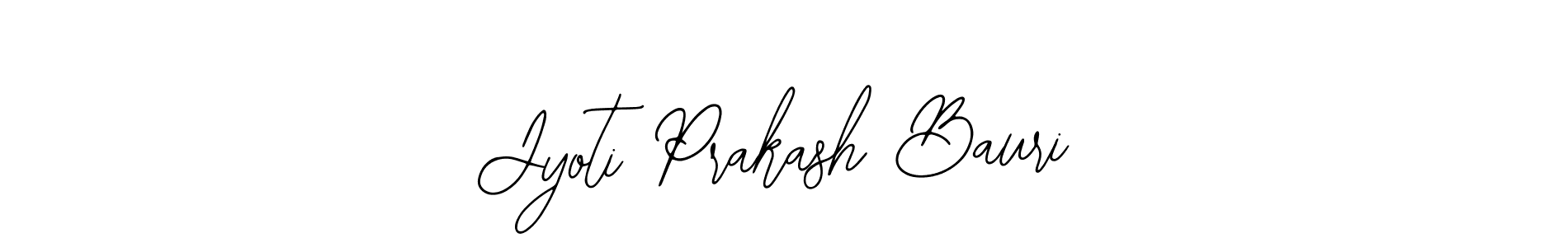 How to make Jyoti Prakash Bauri name signature. Use Bearetta-2O07w style for creating short signs online. This is the latest handwritten sign. Jyoti Prakash Bauri signature style 12 images and pictures png