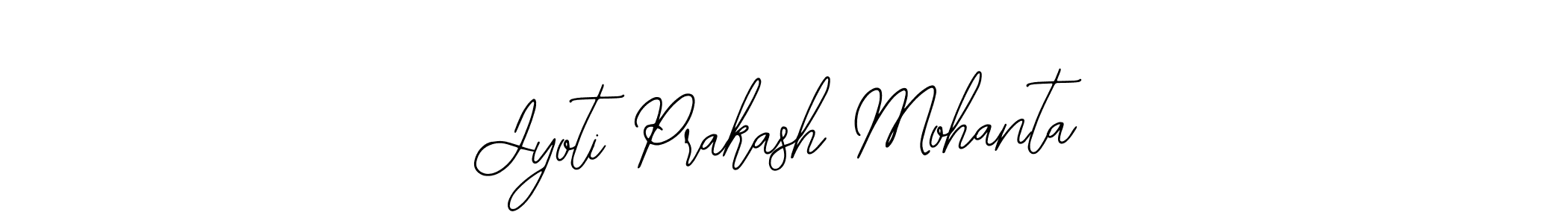 The best way (Bearetta-2O07w) to make a short signature is to pick only two or three words in your name. The name Jyoti Prakash Mohanta include a total of six letters. For converting this name. Jyoti Prakash Mohanta signature style 12 images and pictures png