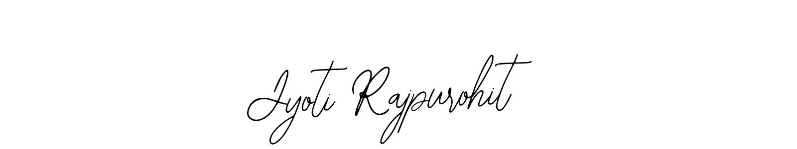 It looks lik you need a new signature style for name Jyoti Rajpurohit. Design unique handwritten (Bearetta-2O07w) signature with our free signature maker in just a few clicks. Jyoti Rajpurohit signature style 12 images and pictures png