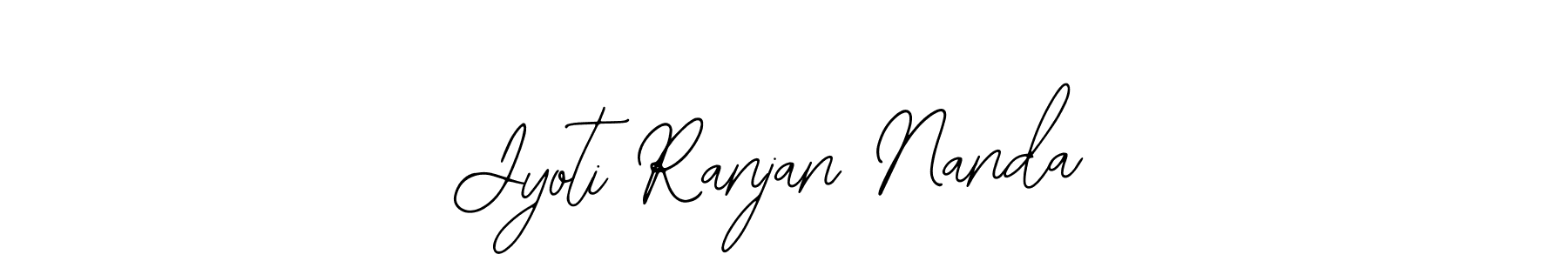 Use a signature maker to create a handwritten signature online. With this signature software, you can design (Bearetta-2O07w) your own signature for name Jyoti Ranjan Nanda. Jyoti Ranjan Nanda signature style 12 images and pictures png