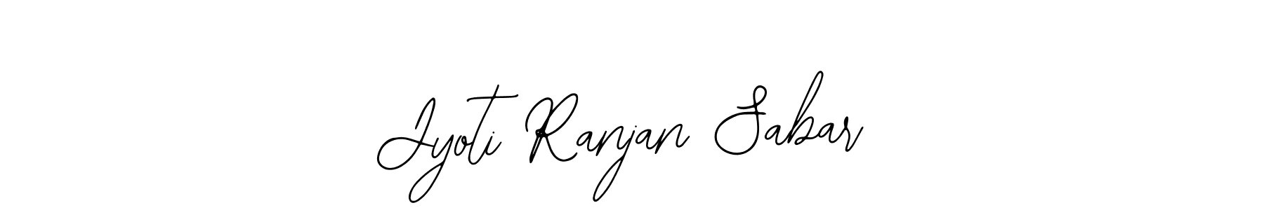 Use a signature maker to create a handwritten signature online. With this signature software, you can design (Bearetta-2O07w) your own signature for name Jyoti Ranjan Sabar. Jyoti Ranjan Sabar signature style 12 images and pictures png