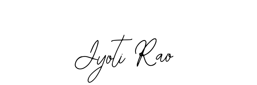 How to make Jyoti Rao signature? Bearetta-2O07w is a professional autograph style. Create handwritten signature for Jyoti Rao name. Jyoti Rao signature style 12 images and pictures png