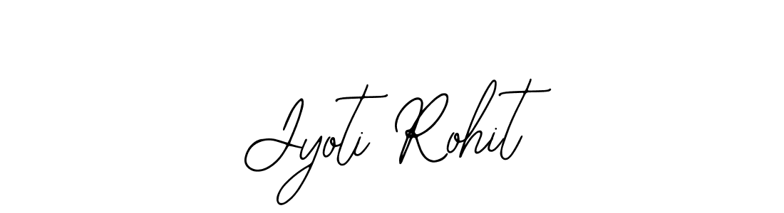 Bearetta-2O07w is a professional signature style that is perfect for those who want to add a touch of class to their signature. It is also a great choice for those who want to make their signature more unique. Get Jyoti Rohit name to fancy signature for free. Jyoti Rohit signature style 12 images and pictures png