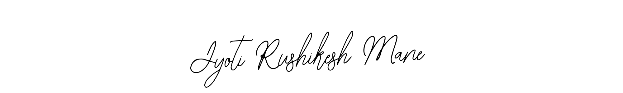 Jyoti Rushikesh Mane stylish signature style. Best Handwritten Sign (Bearetta-2O07w) for my name. Handwritten Signature Collection Ideas for my name Jyoti Rushikesh Mane. Jyoti Rushikesh Mane signature style 12 images and pictures png