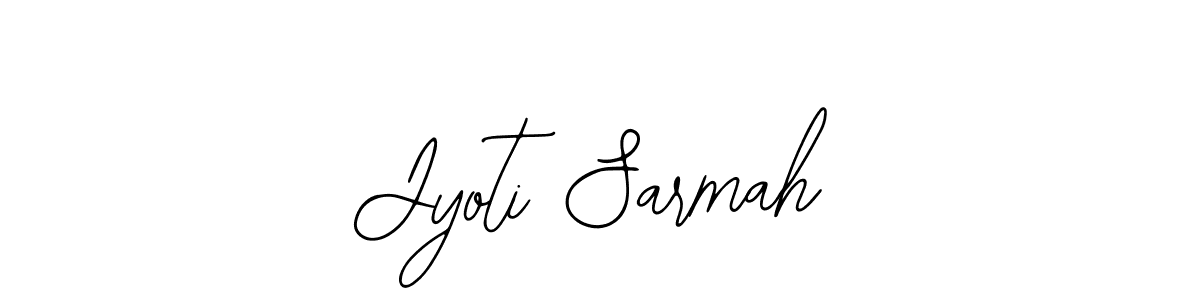 It looks lik you need a new signature style for name Jyoti Sarmah. Design unique handwritten (Bearetta-2O07w) signature with our free signature maker in just a few clicks. Jyoti Sarmah signature style 12 images and pictures png