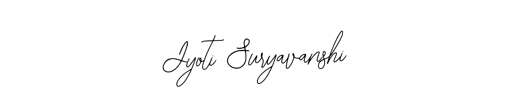 How to Draw Jyoti Suryavanshi signature style? Bearetta-2O07w is a latest design signature styles for name Jyoti Suryavanshi. Jyoti Suryavanshi signature style 12 images and pictures png