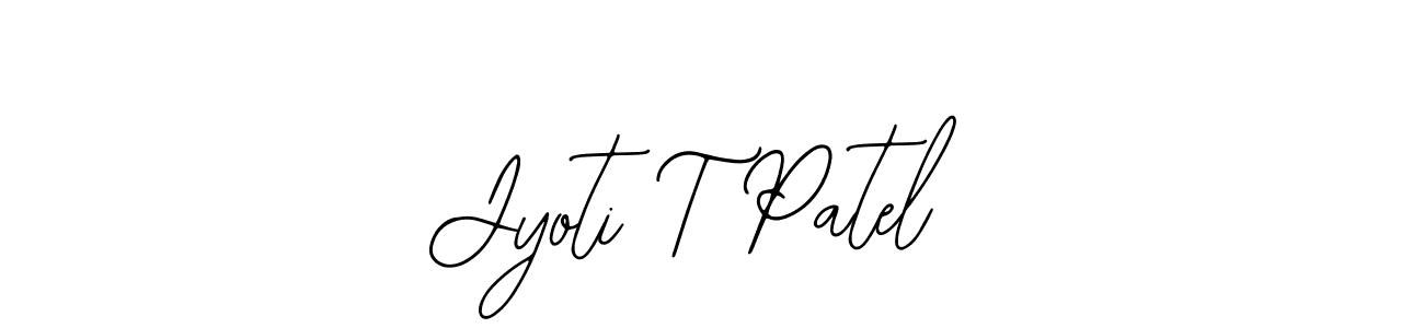 Create a beautiful signature design for name Jyoti T Patel. With this signature (Bearetta-2O07w) fonts, you can make a handwritten signature for free. Jyoti T Patel signature style 12 images and pictures png