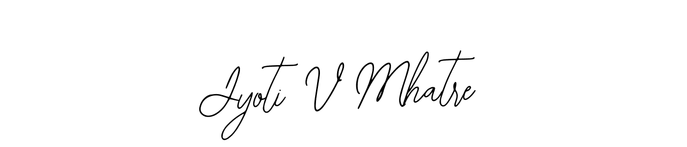 This is the best signature style for the Jyoti V Mhatre name. Also you like these signature font (Bearetta-2O07w). Mix name signature. Jyoti V Mhatre signature style 12 images and pictures png