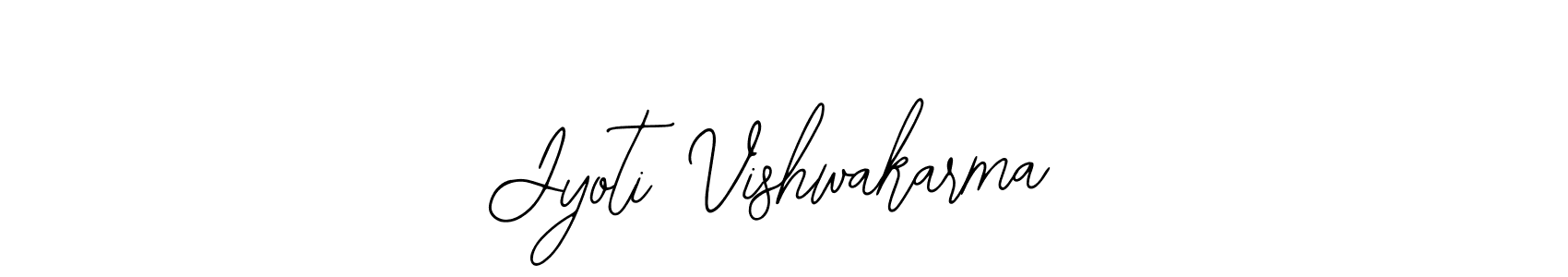 Create a beautiful signature design for name Jyoti Vishwakarma. With this signature (Bearetta-2O07w) fonts, you can make a handwritten signature for free. Jyoti Vishwakarma signature style 12 images and pictures png