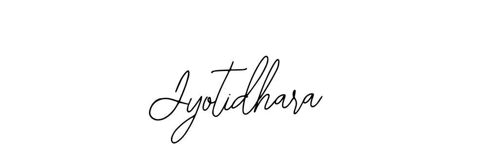 Use a signature maker to create a handwritten signature online. With this signature software, you can design (Bearetta-2O07w) your own signature for name Jyotidhara. Jyotidhara signature style 12 images and pictures png