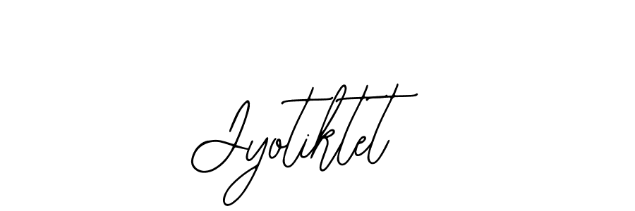 Design your own signature with our free online signature maker. With this signature software, you can create a handwritten (Bearetta-2O07w) signature for name Jyotiktet. Jyotiktet signature style 12 images and pictures png