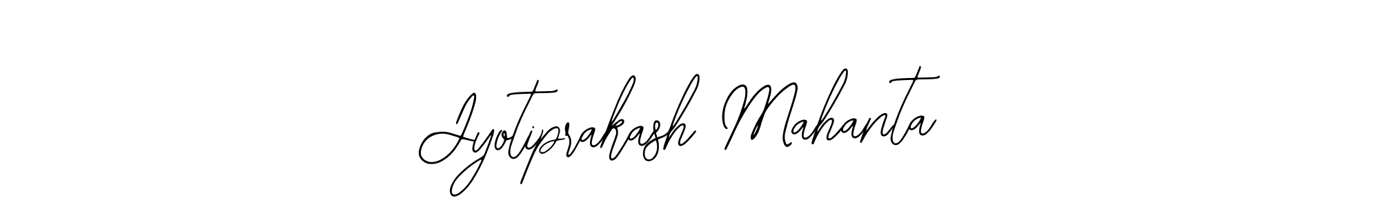 Jyotiprakash Mahanta stylish signature style. Best Handwritten Sign (Bearetta-2O07w) for my name. Handwritten Signature Collection Ideas for my name Jyotiprakash Mahanta. Jyotiprakash Mahanta signature style 12 images and pictures png