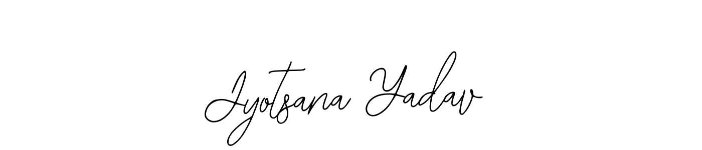 It looks lik you need a new signature style for name Jyotsana Yadav. Design unique handwritten (Bearetta-2O07w) signature with our free signature maker in just a few clicks. Jyotsana Yadav signature style 12 images and pictures png