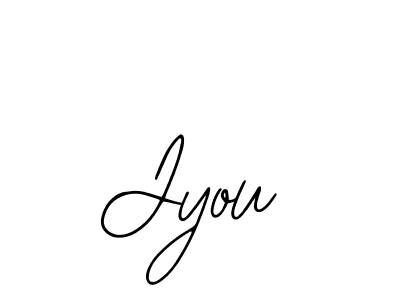 How to make Jyou signature? Bearetta-2O07w is a professional autograph style. Create handwritten signature for Jyou name. Jyou signature style 12 images and pictures png