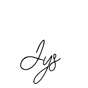 Jys stylish signature style. Best Handwritten Sign (Bearetta-2O07w) for my name. Handwritten Signature Collection Ideas for my name Jys. Jys signature style 12 images and pictures png