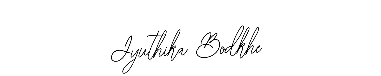 Make a beautiful signature design for name Jyuthika Bodkhe. Use this online signature maker to create a handwritten signature for free. Jyuthika Bodkhe signature style 12 images and pictures png