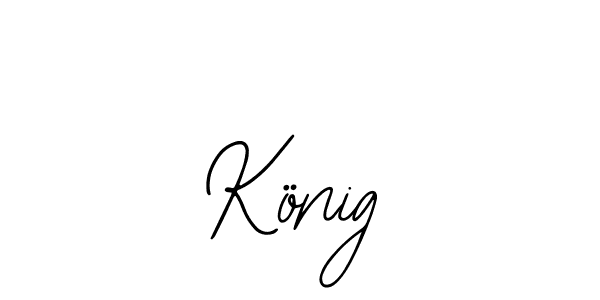 Use a signature maker to create a handwritten signature online. With this signature software, you can design (Bearetta-2O07w) your own signature for name König. König signature style 12 images and pictures png